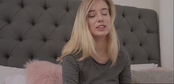  Haley Reed pays with her pink pussy and suck stepbrothers cock